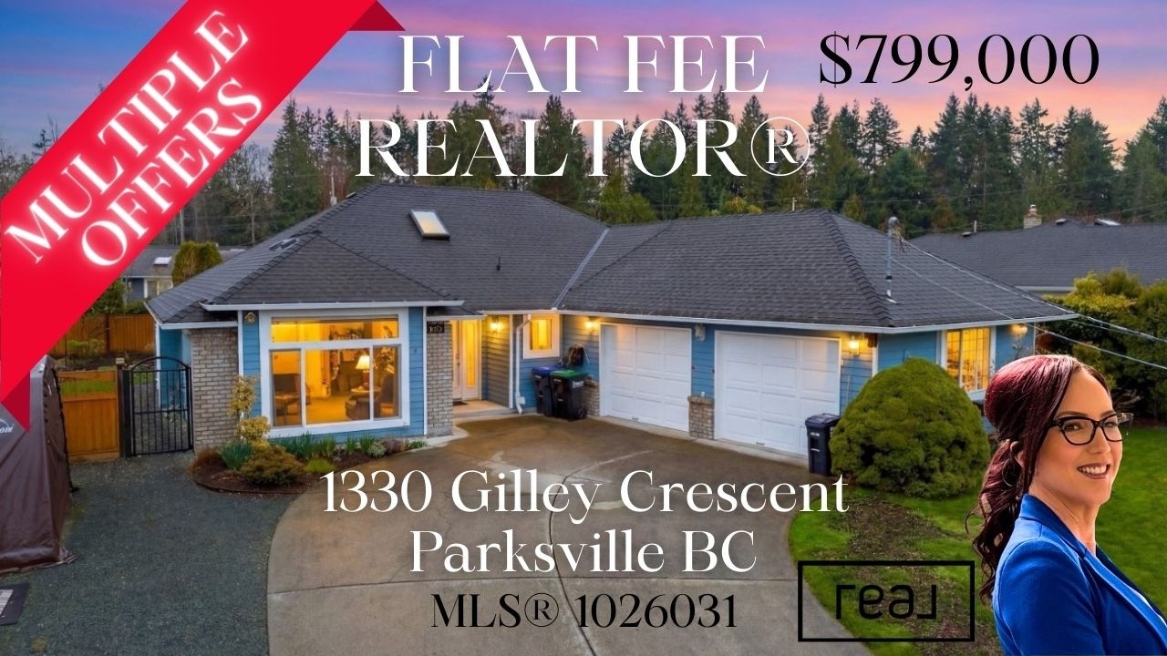 1330 Gilley Crescent, Парксвилл, Британская Колумбия, дом в стиле ранчо #Объявления #ДомаНаПродажу
