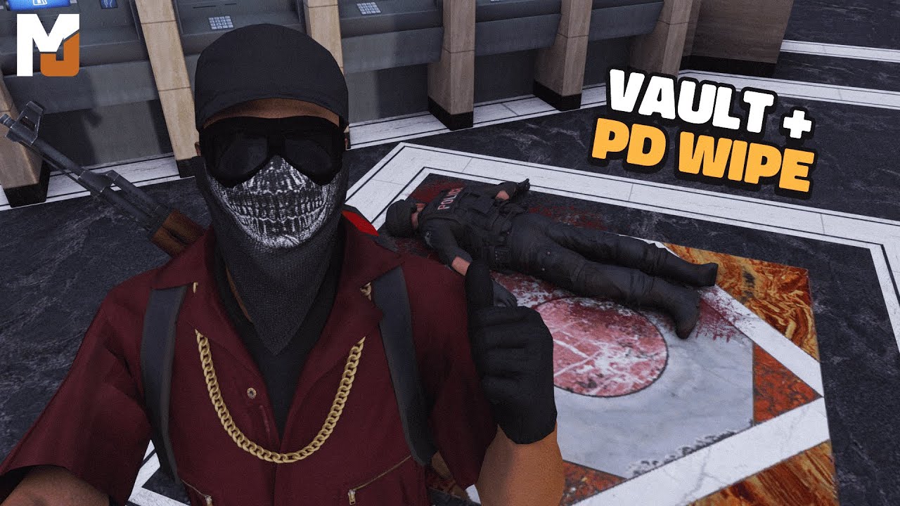 VAULT Attempt turns into a PD WIPE | NoPixel | GTA RP