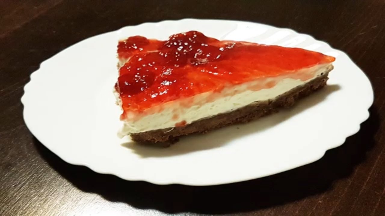 СТРАШНО ВКУСЕН ЯГОДОВ ЧИЙЗКЕЙК БЕЗ ПЕЧЕНЕ