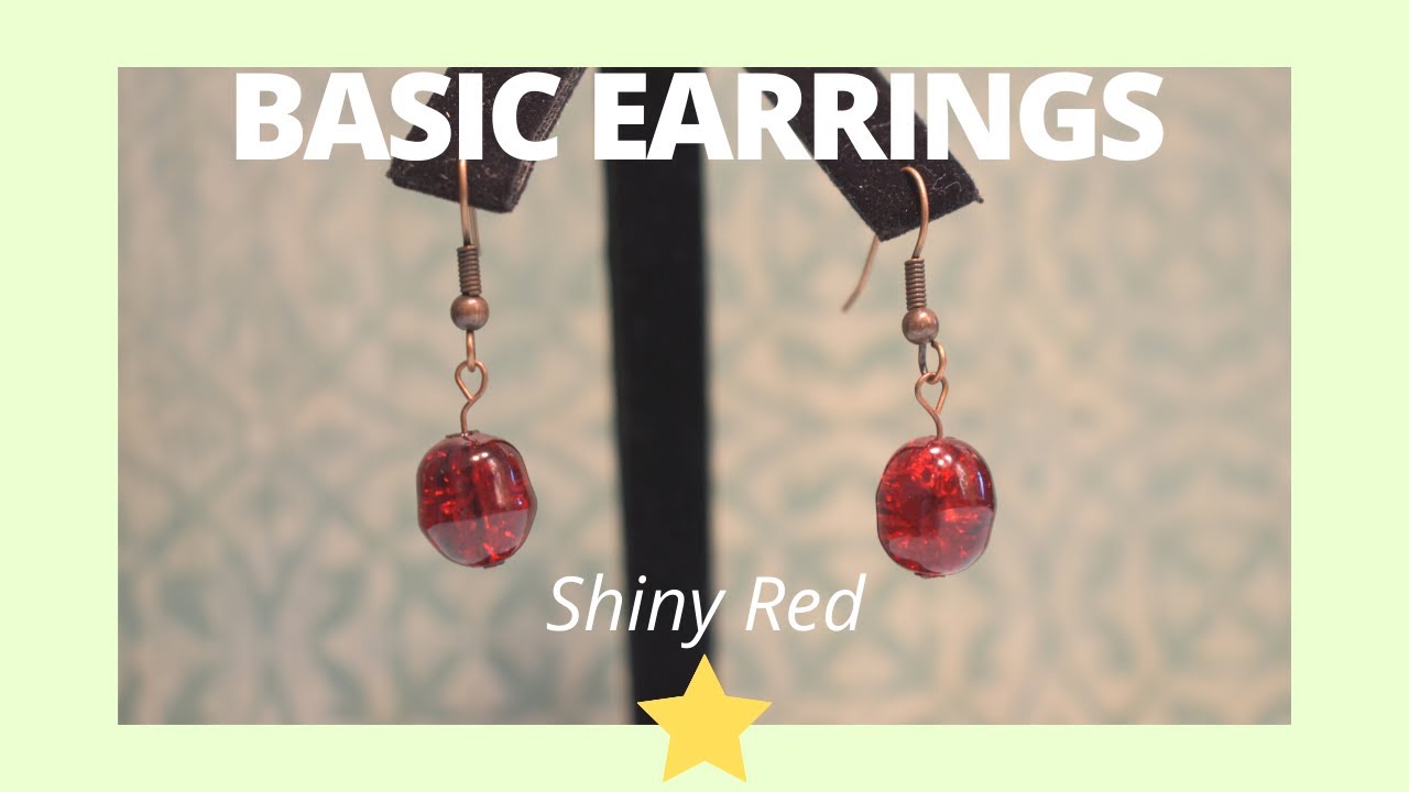 Easy DIY: Simple DIY Beads Earrings