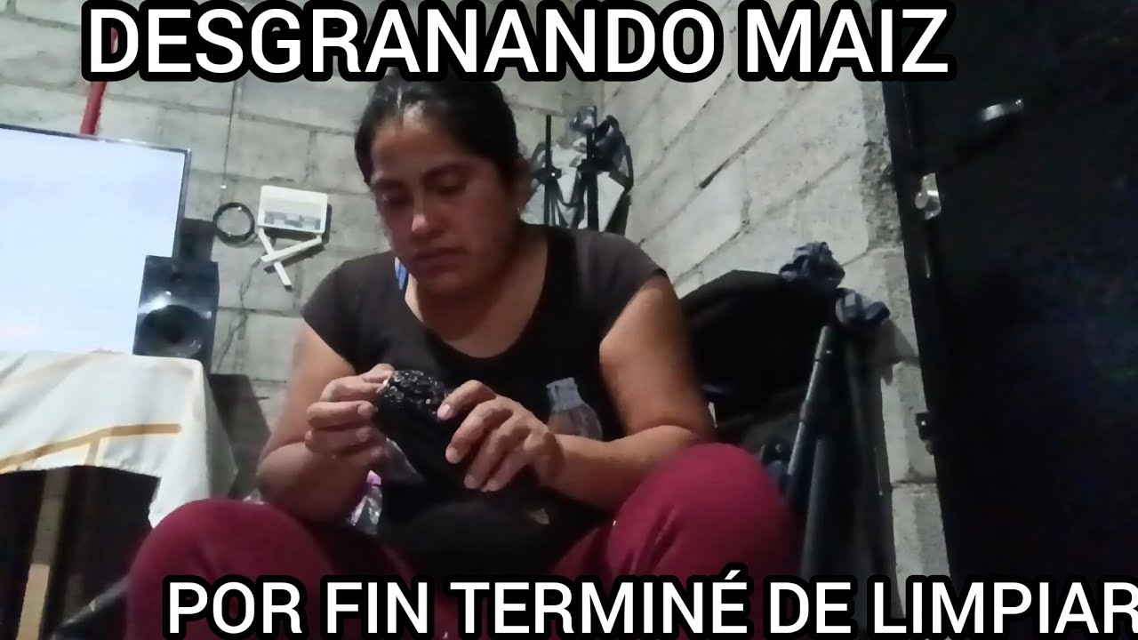 UNA TARDÉ CONMIGO CON UN POCO DE RUTINA /DESGRANANDO MAÍZ 🌽 RECORDANDO VIEJOS TIEMPOS 
