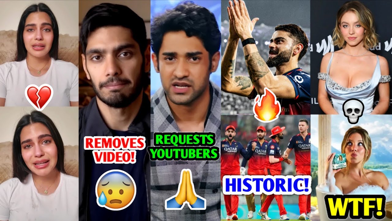 Why Mohak Mangal REMOVED ANI Video?! 😰| RCB HISTORIC Win, Thugesh, Sydney Sweeney, Rachel Gupta |