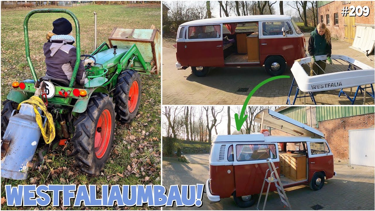 Geht das? | AUFSTELLDACH am VW t2B NACHRÜSTEN! | Zaunsammelaktion mit Holder AG3 | oldtimer_junkie