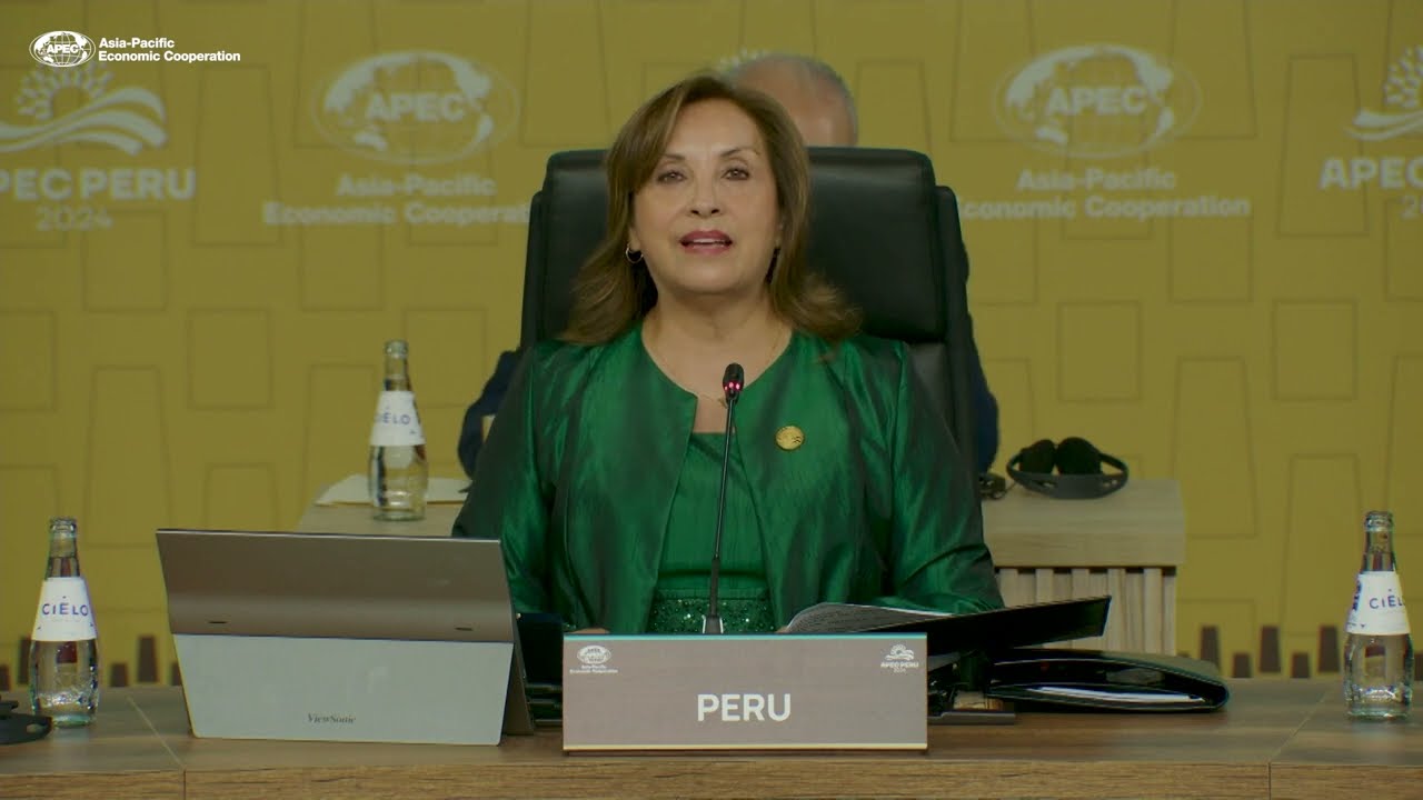 President Boluarte Rallies APEC Leaders for a Forward-Looking Perspective