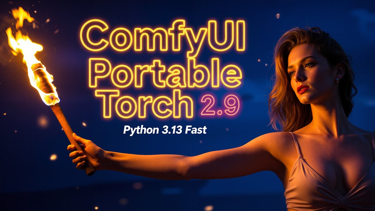 ComfyUI portable torch 2.9 cuda 13 python 3.13