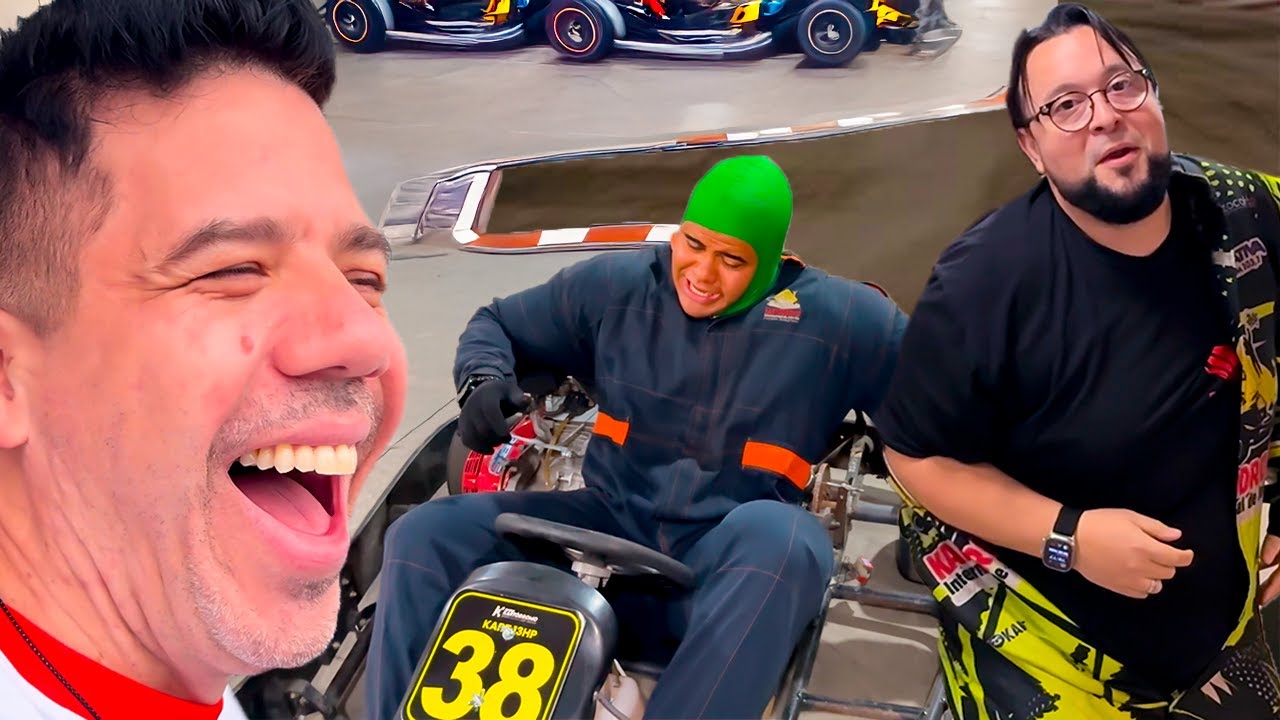 BITELO e GORDOX couberam no KART? (Ft Leo Stronda e Thiago SemT)
