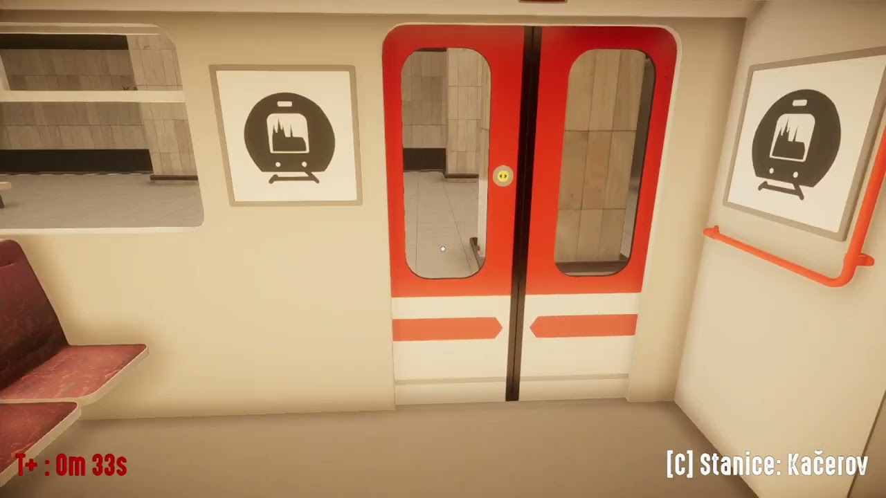 prague metro simulator jízda s 81-71m