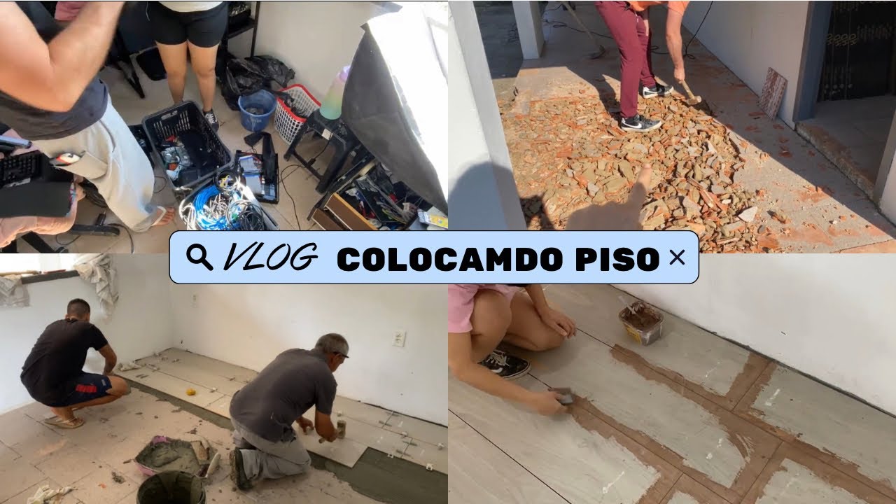 VLOG: Colocando piso na praia e preparando para MINI mudança🫠😨🚨