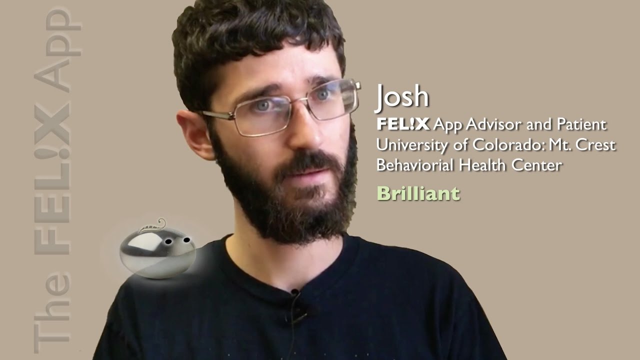 FEL!X for mental health: Patient Advisor, Josh, as Nicola Tesla