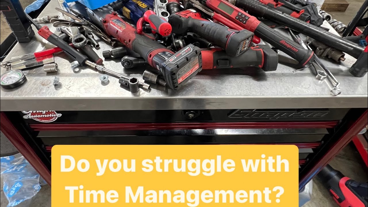 What I do as a 1 man shop owner for time management.
