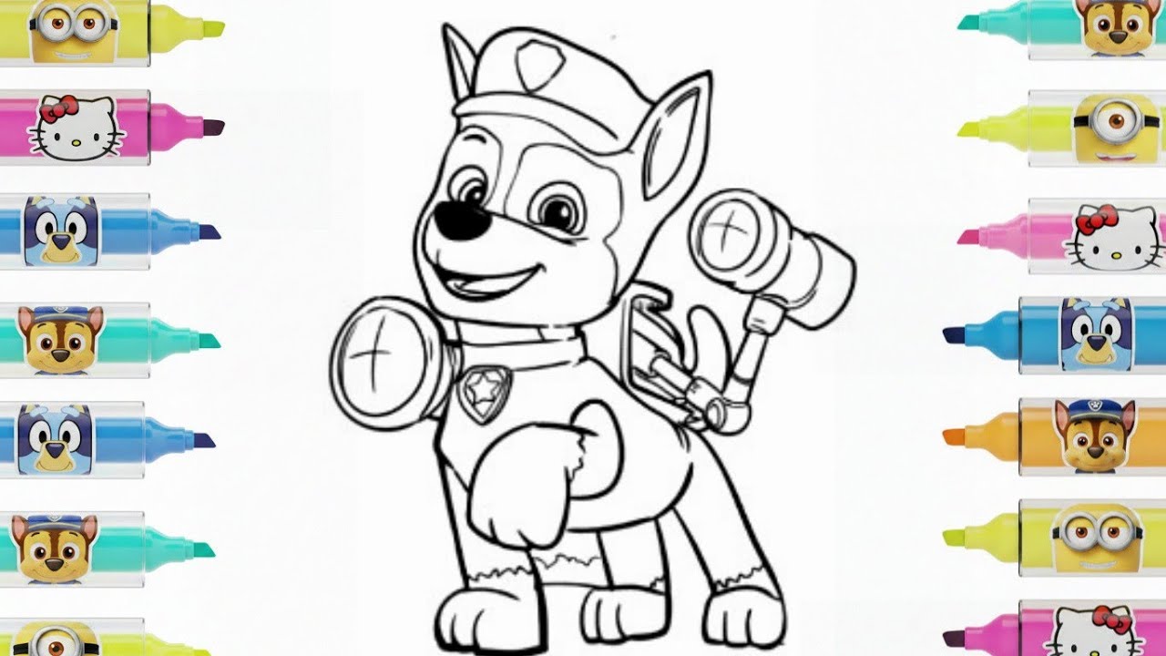 Easy Paw Patrol Drawing | Simple Step by Step for Kids
