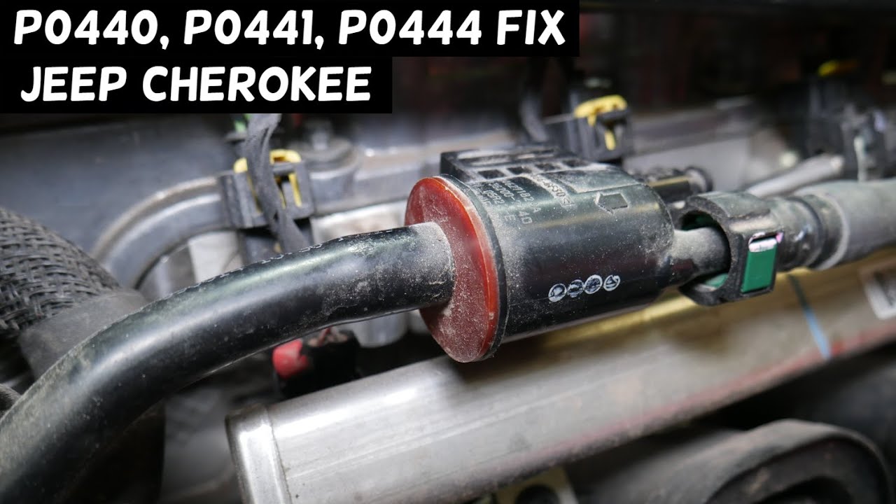 JEEP CHEROKEE CODE P0440 P0441 P0444 PURGE CONTROL VALVE SOLENOID
