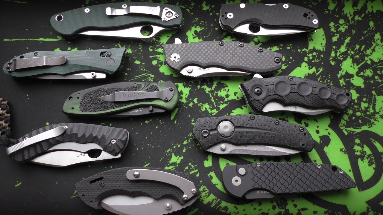 10-ка лучших складных ножей 2016 года от PachaN KniveS