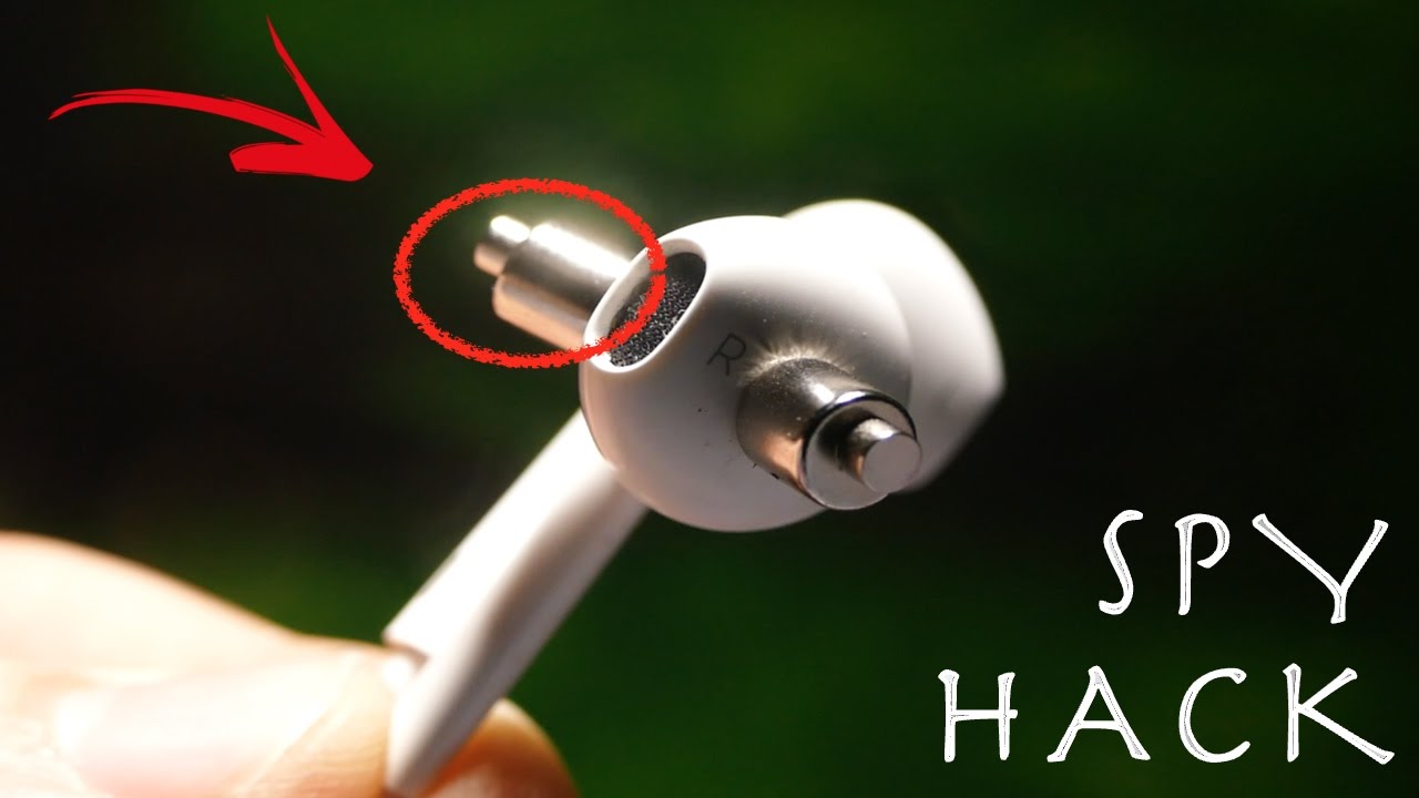Wireless Headphone Spy Hack YOU CAN DO YOURSELF (Headphone Magnet Hack)