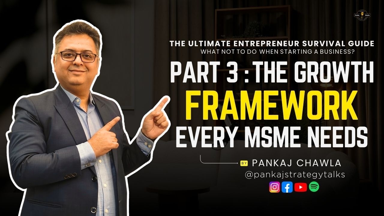 🚀 Entrepreneur Survival Guide Part 3: Scale Without Breaking + 3C Framework