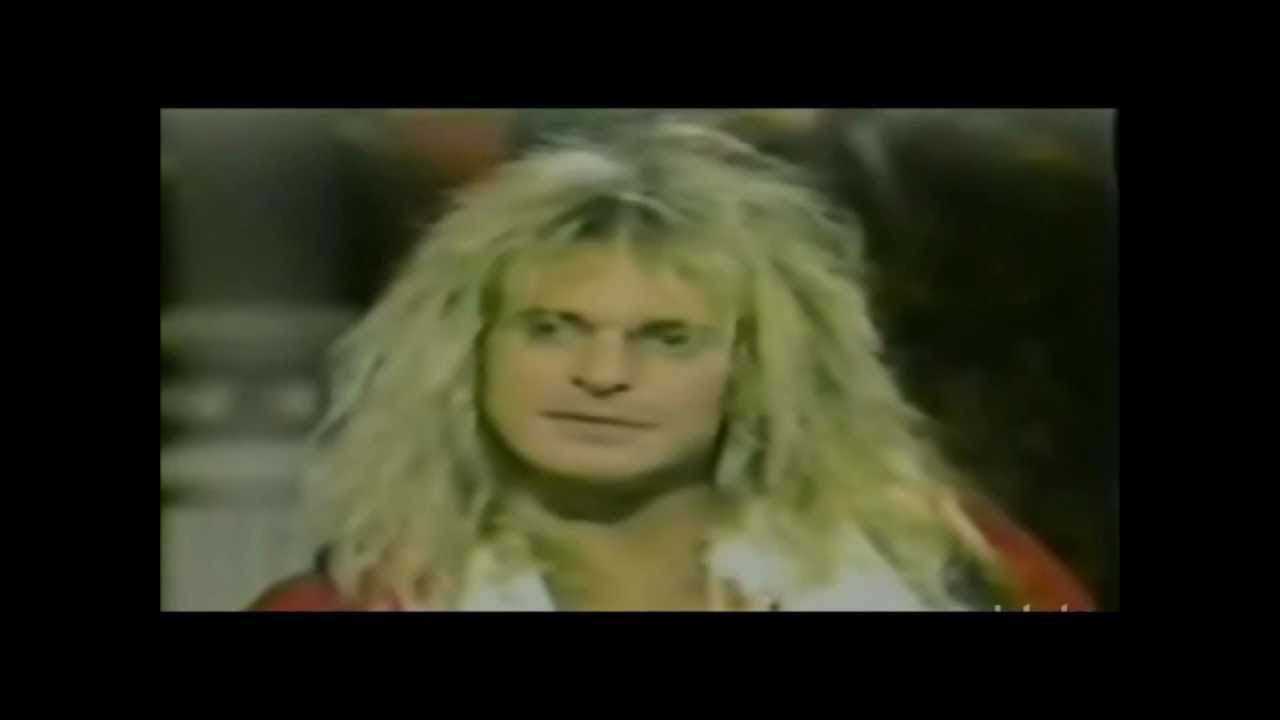 DAVID LEE ROTH ☠ TV INTERVIEW BY MARTHA QUINN ☠ 1982