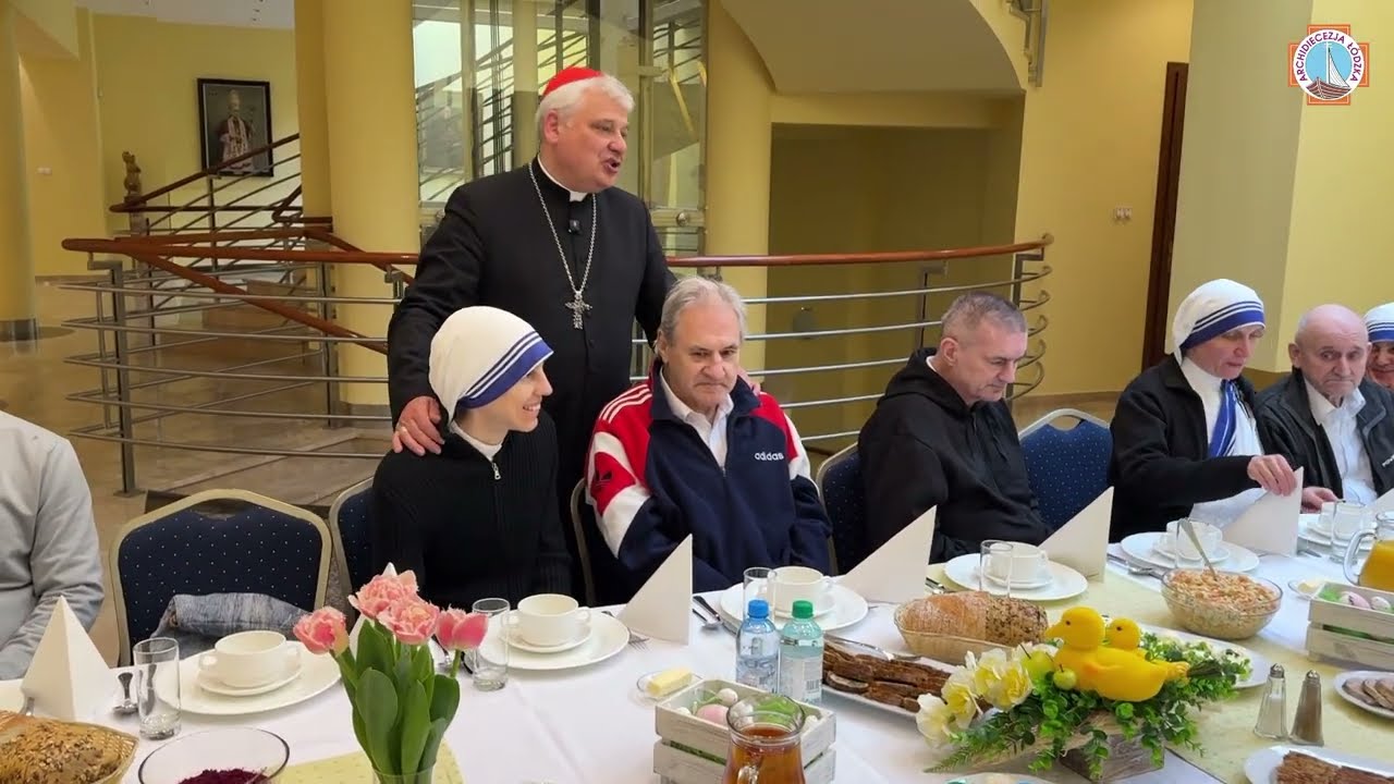 Śniadanie Wielkanocne w domu kard. Krajewskiego I Ł&oacute;dź 2026