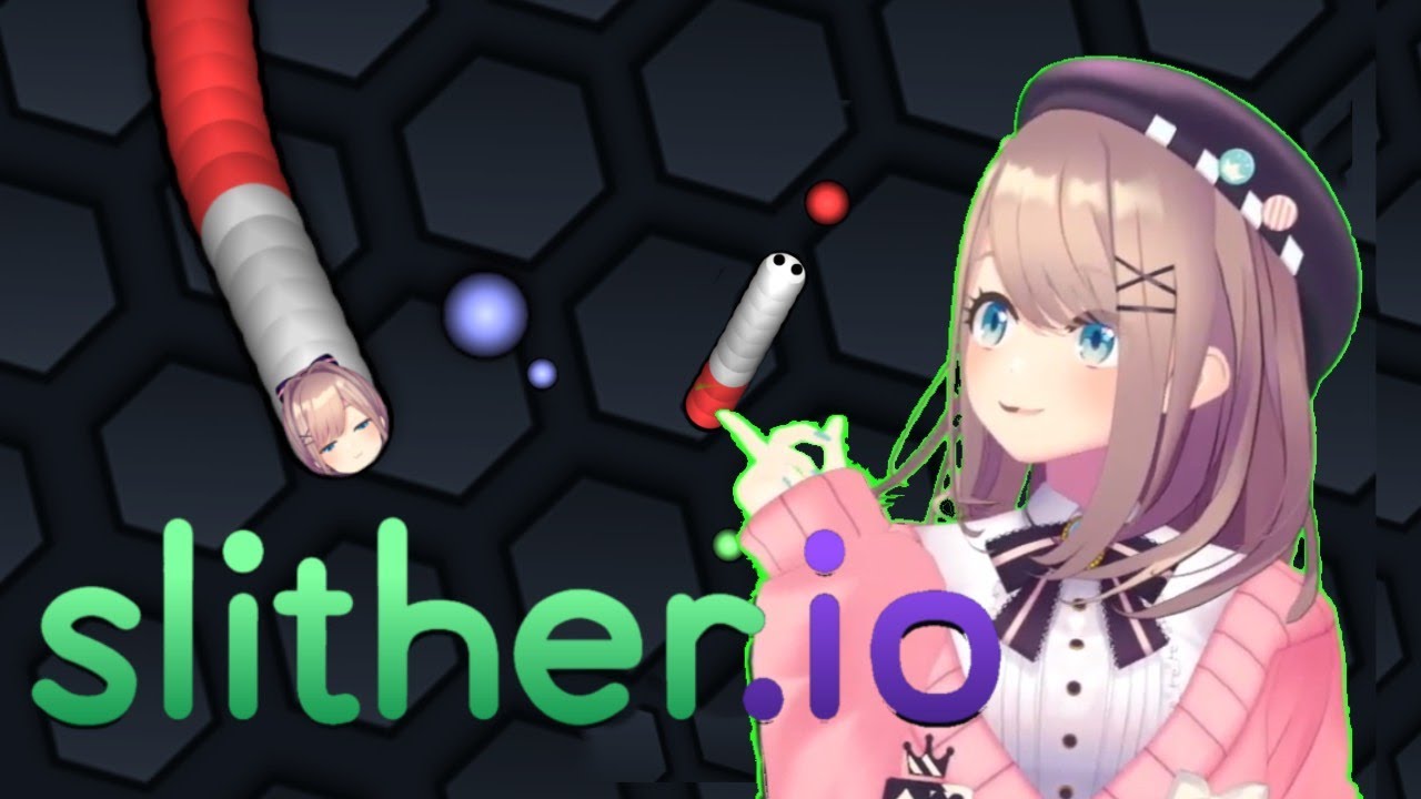 【スリザリオ(slither.io)】　食べ尽くす…ッ！！全てッ！！！！！【にじさんじ/鈴原るる】