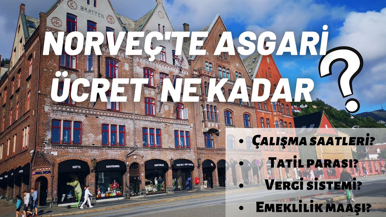 NORVEÇ TE ASGARİ ÜCRET 2022-ALIM GÜCÜ NASIL?-EMEKLİ MAAŞI-ÇALIŞMA ŞARTLAR #asgariücret2022#norway#34