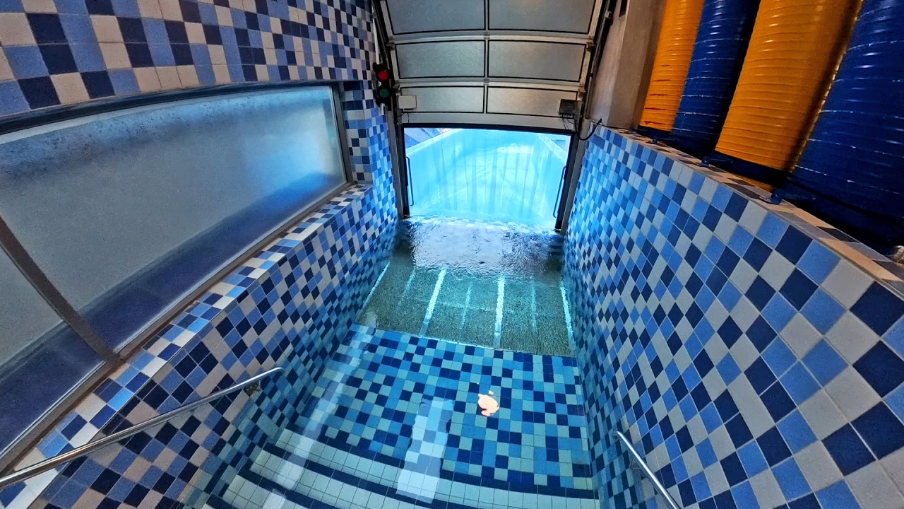 Extreme Current Water Slide POV | Laguna Badeland Germany