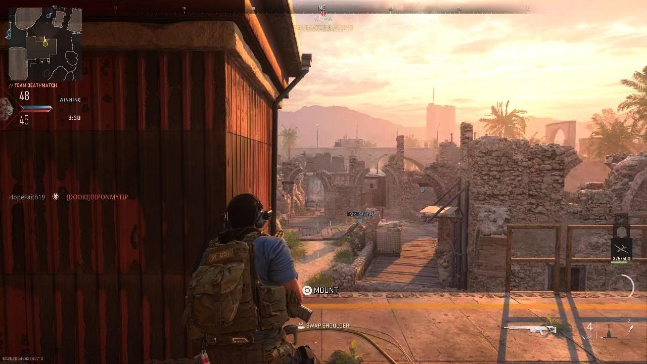 Call of Duty 3rd person 
