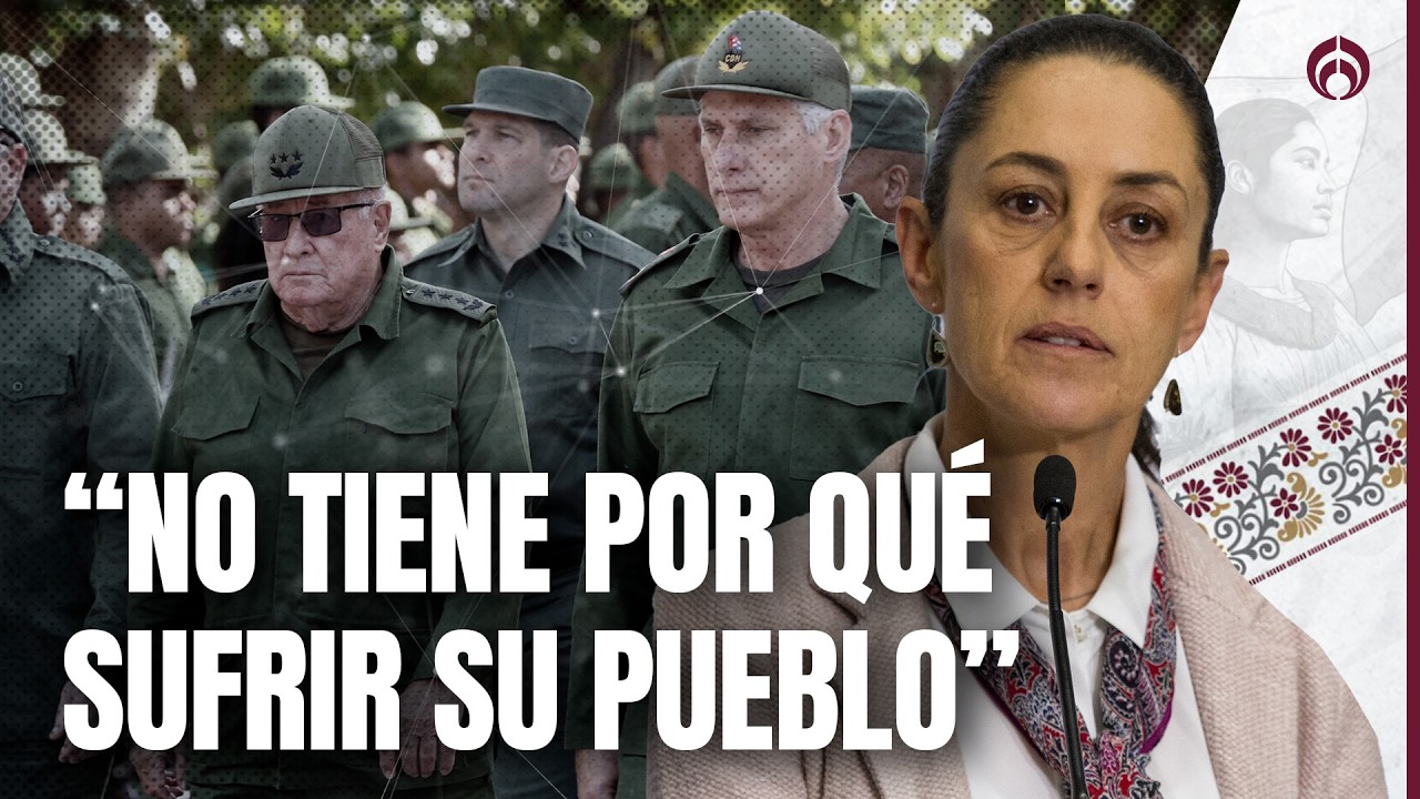 Sheinbaum responde: ¿Qué piensa del régimen cubano?