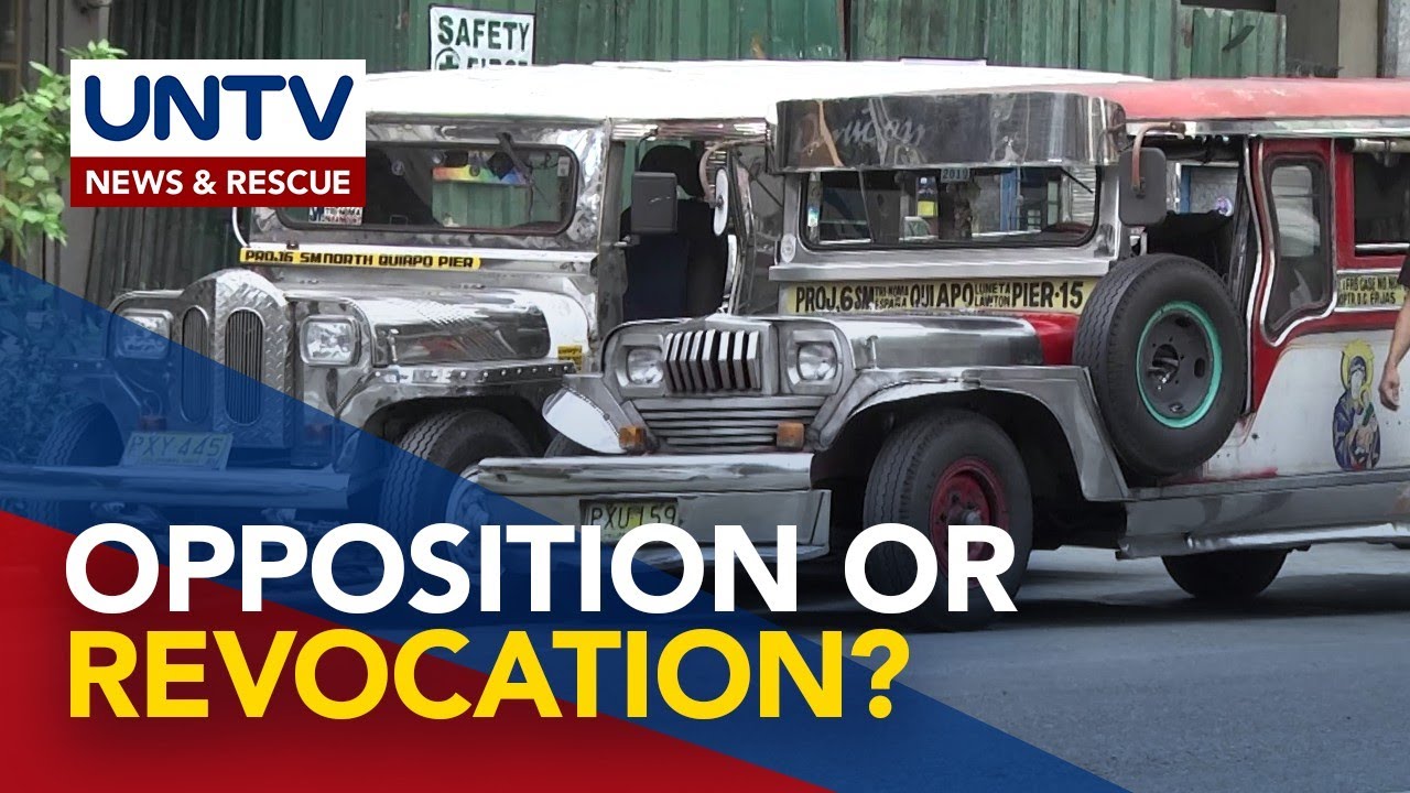 LTFRB to revoke franchises of jeepneys joining April 15 transport strike