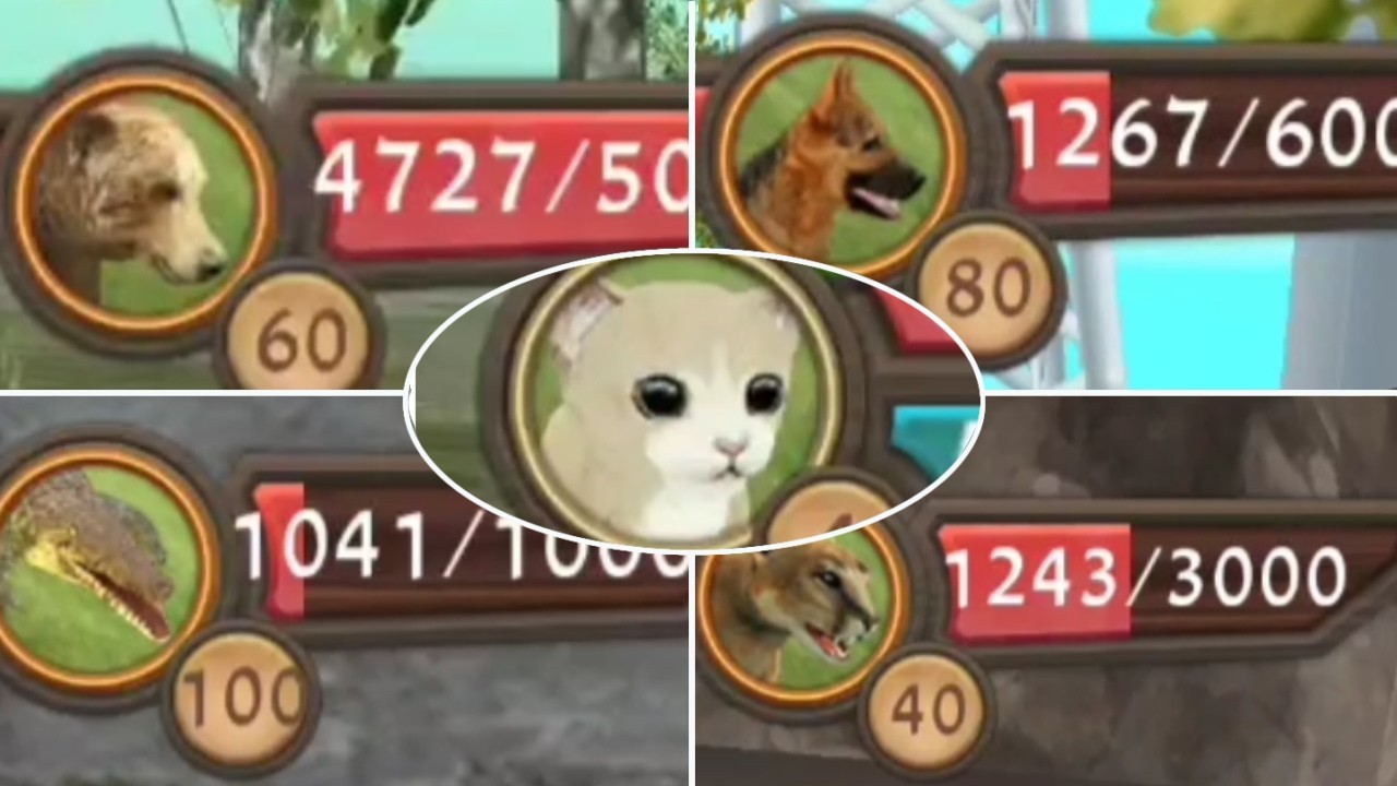 꼼수로 보스 가두고 패는 고양이 게임 보스 모음