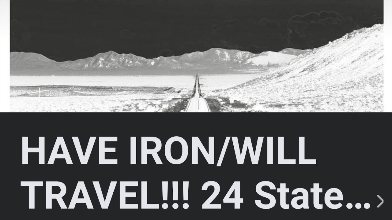 Tks to Bingo & HAVE IRON/WILL TRAVEL 24 STATES on Facebook that let me share my videos in the group