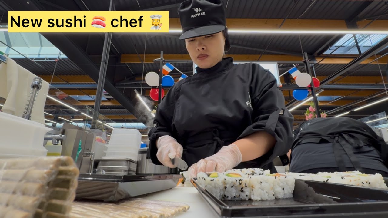 New sushi chef👩‍🍳||tibetan vlogger 