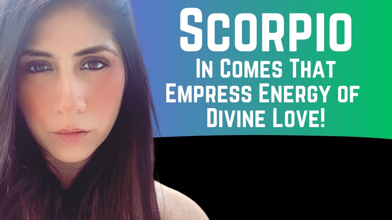 Scorpio Love Comes In. Attracting and not Chasing!