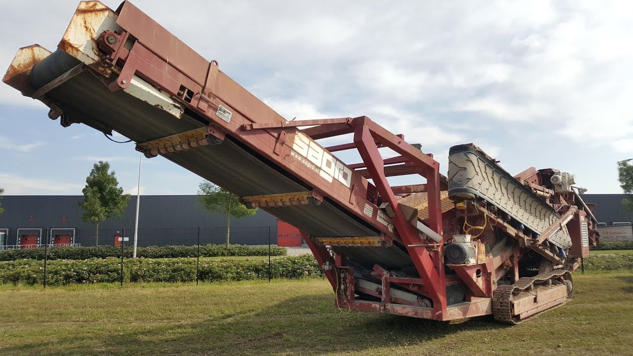 PRIMA Equipment: Track mounted screening plant Kleemann MS18 Z-AD, 2003