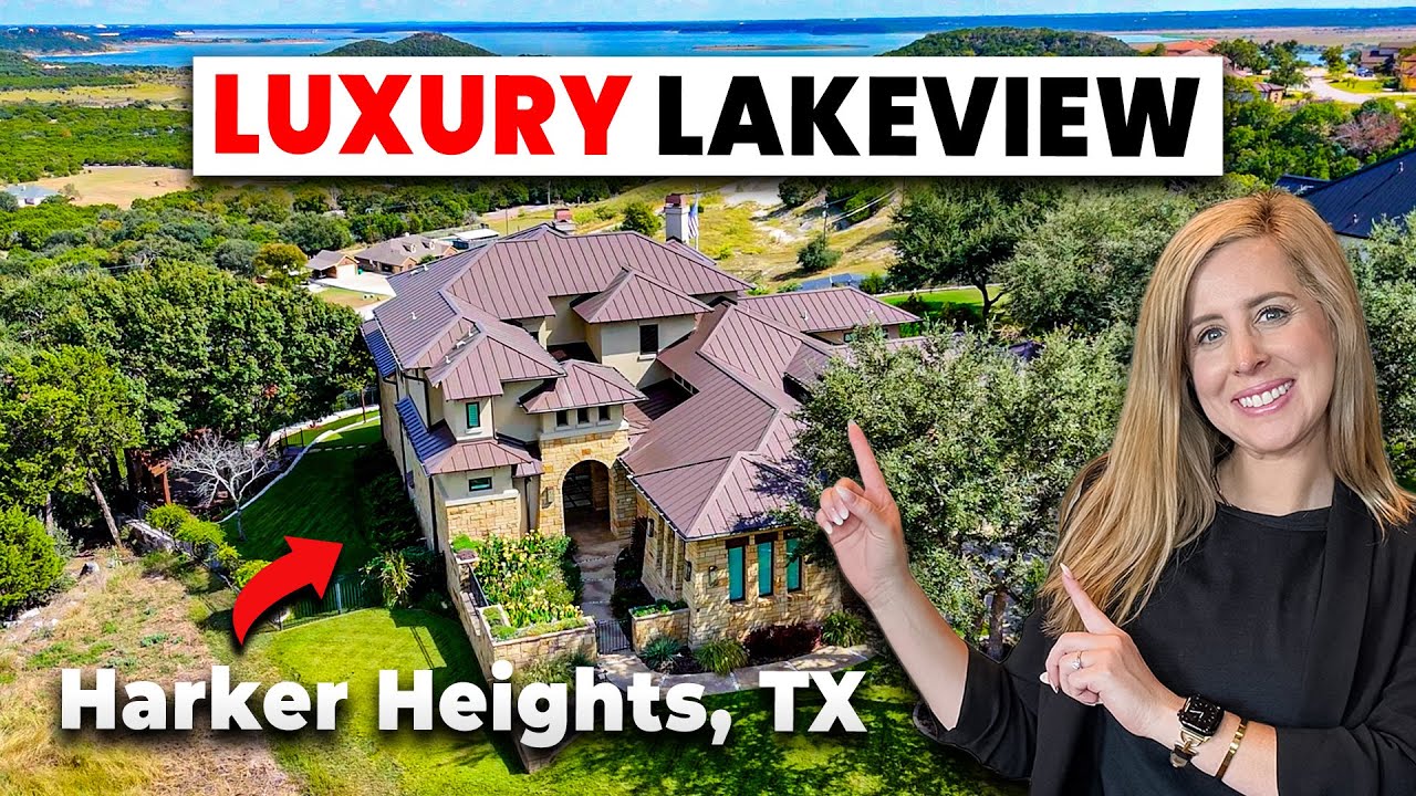 INSIDE Harker Heights Texas LUXURY HOME (with Lake Views!) | Living in Central Texas