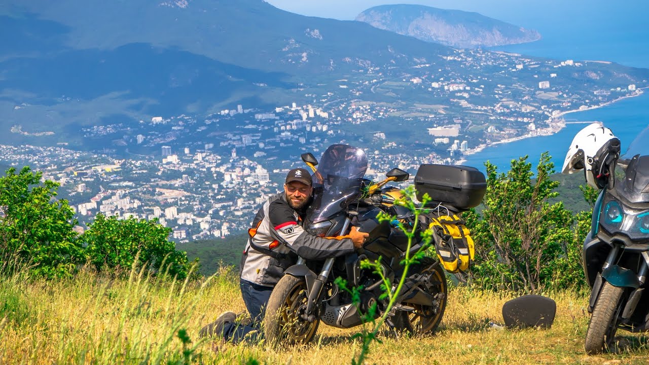 На BAJAJ DOMINAR в Крым. BAJAJ RIDES. Баджаж длительный тест.