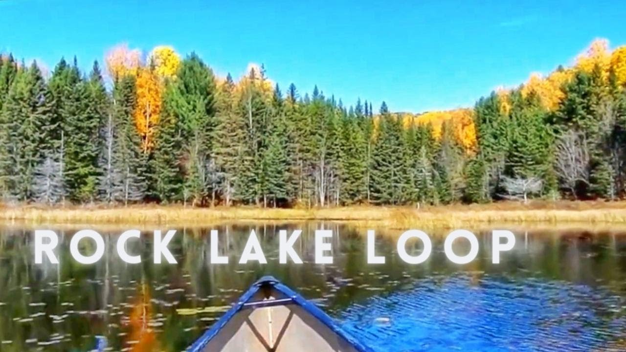 Fall Canoe Trip Starting and Finishing at Rock Lake in Algonquin Park, This is a Re-Uploaded Video