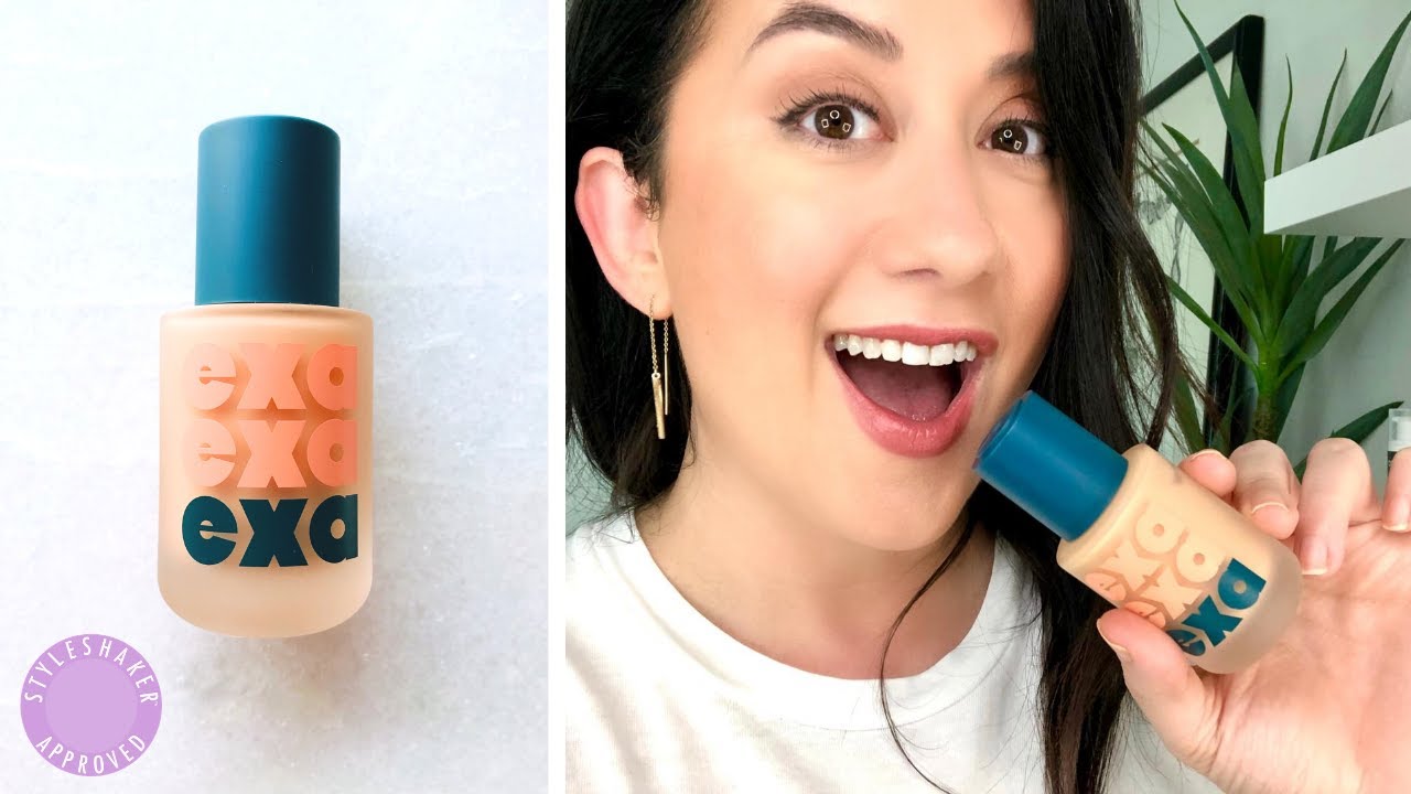 Honest Review of the New EXA High Fidelity Foundation! Demo, Swatches & More | Clean Beauty Guide