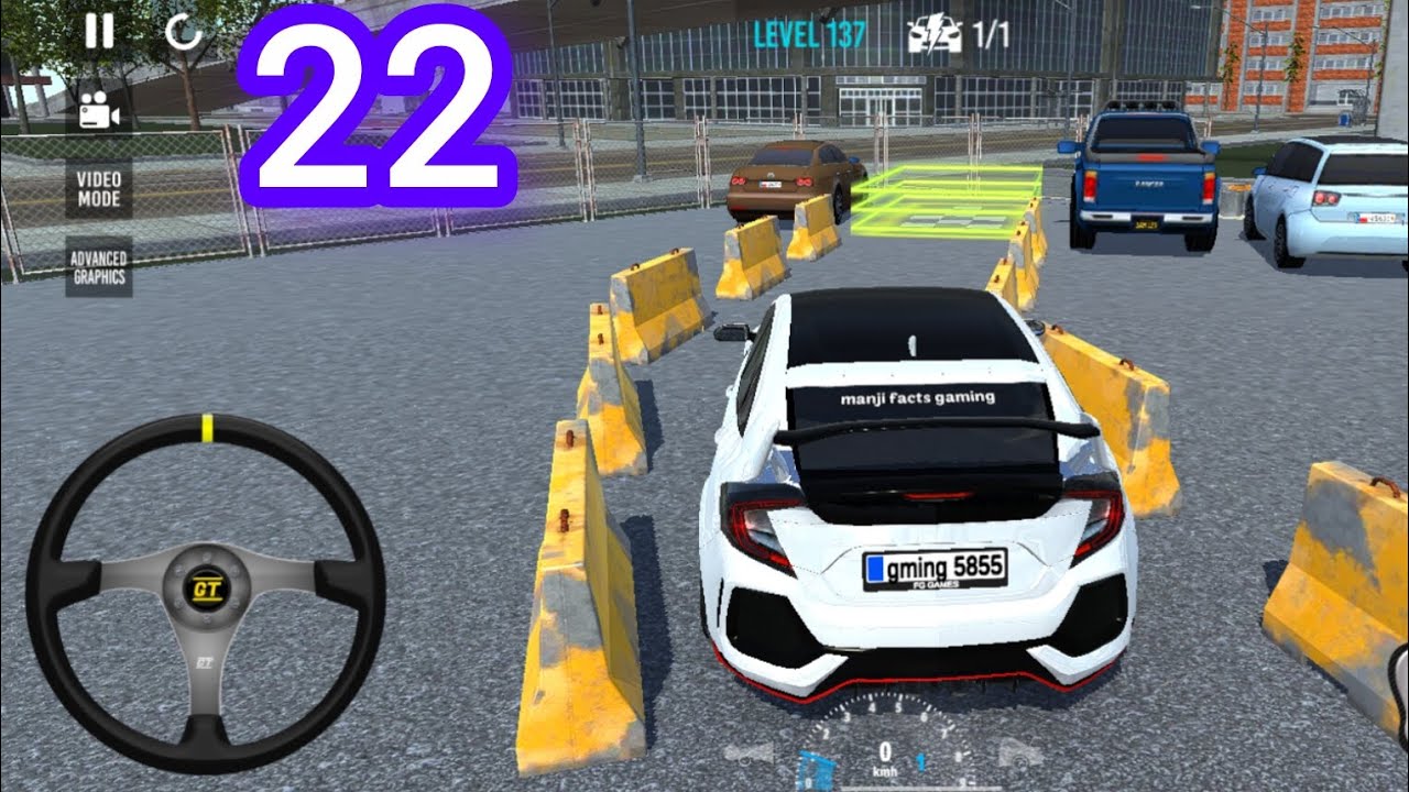 Car Parking 3D Part 96| Game Play in Usa Style | —WELCOME to Manji facts gaming