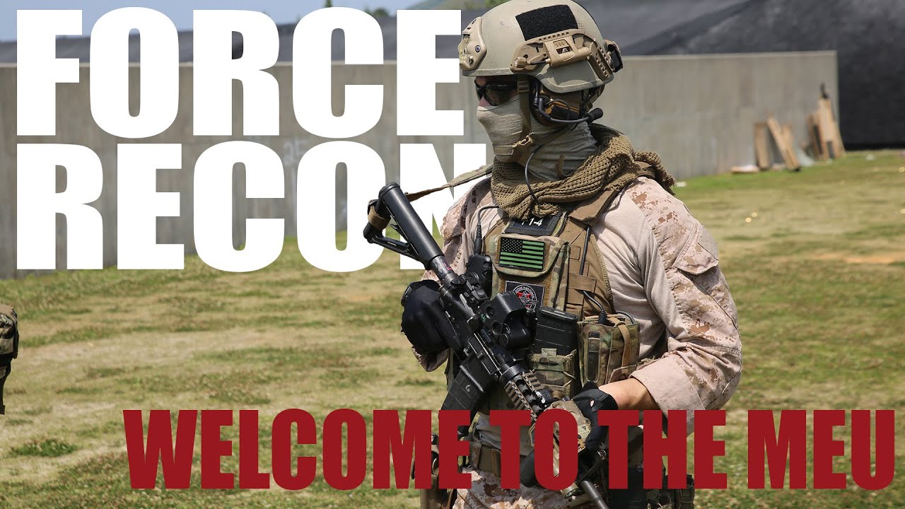 Welcome to the MEU: Force Recon