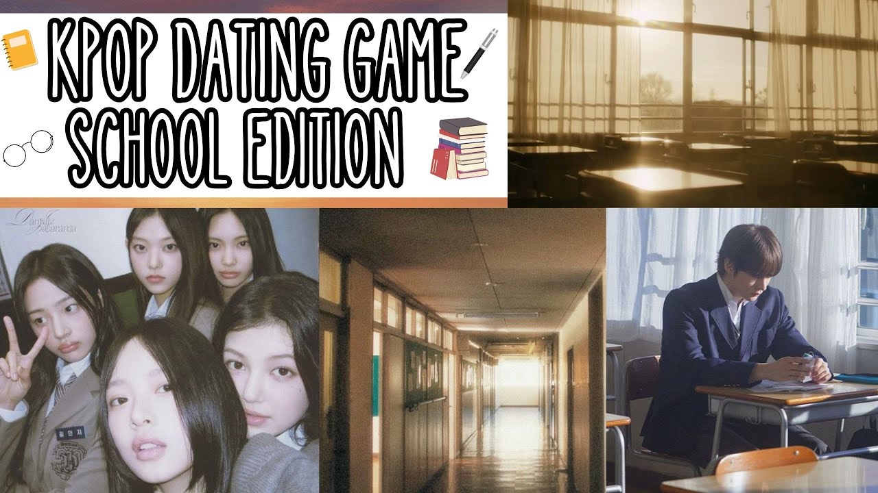 KPOP DATING GAME SCHOOL EDITION (EN ESPAÑOL)