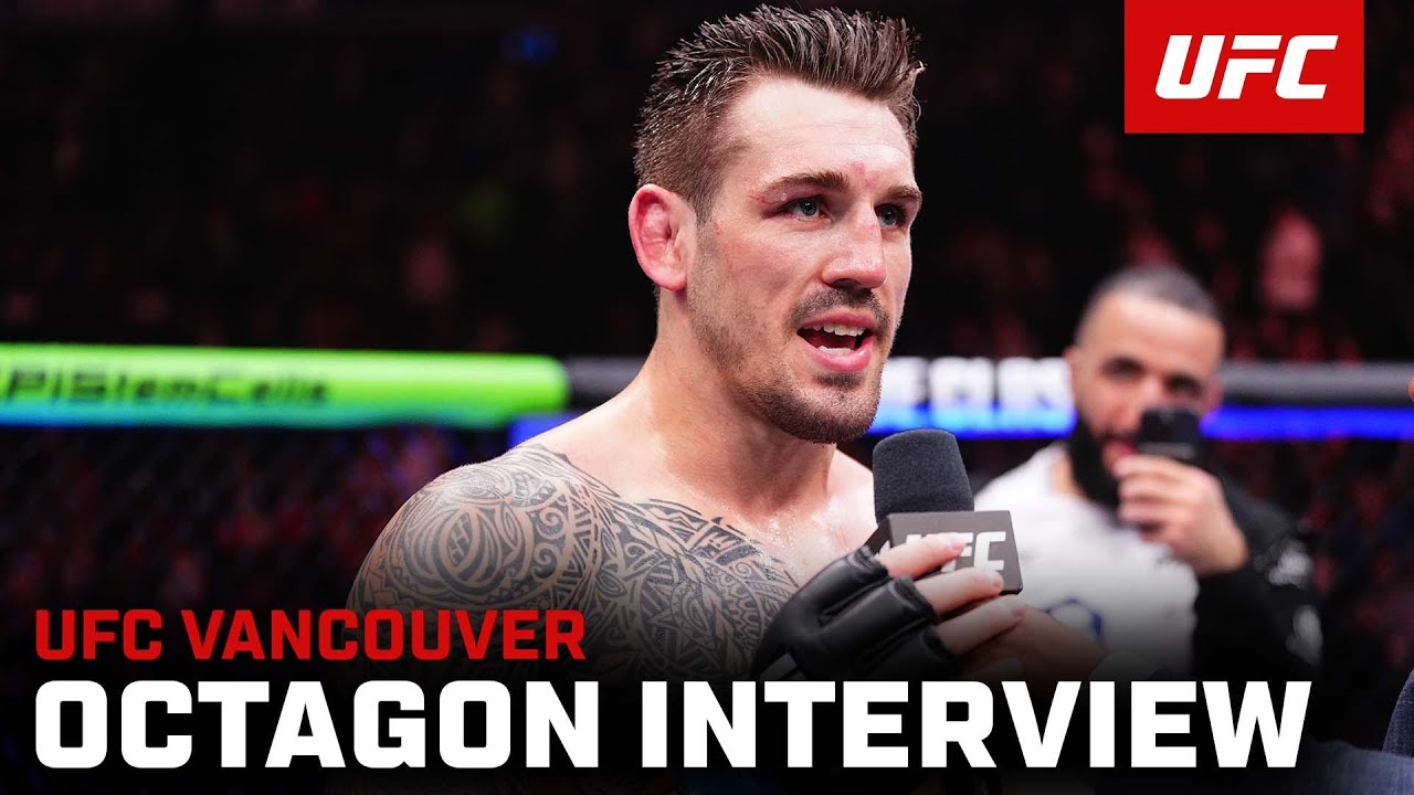 Интервью Брендана Аллена в октагоне | UFC Vancouver