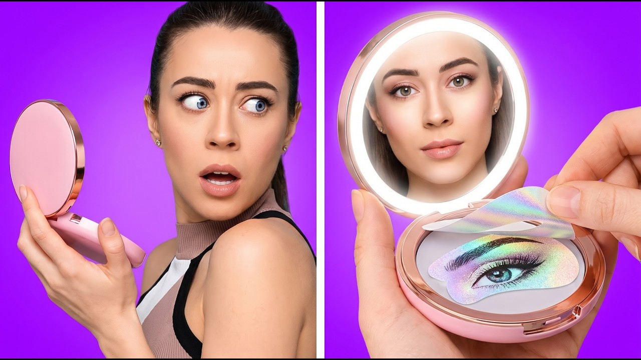 Truques de maquiagem e acessórios fofos 💖 Truques femininos e truques de beleza por 123 GO!