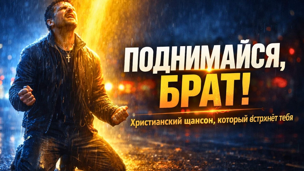 До Слёз - ПОДНИМАЙСЯ, БРАТ! 🙏 Христианский Шансон о Силе во Христе