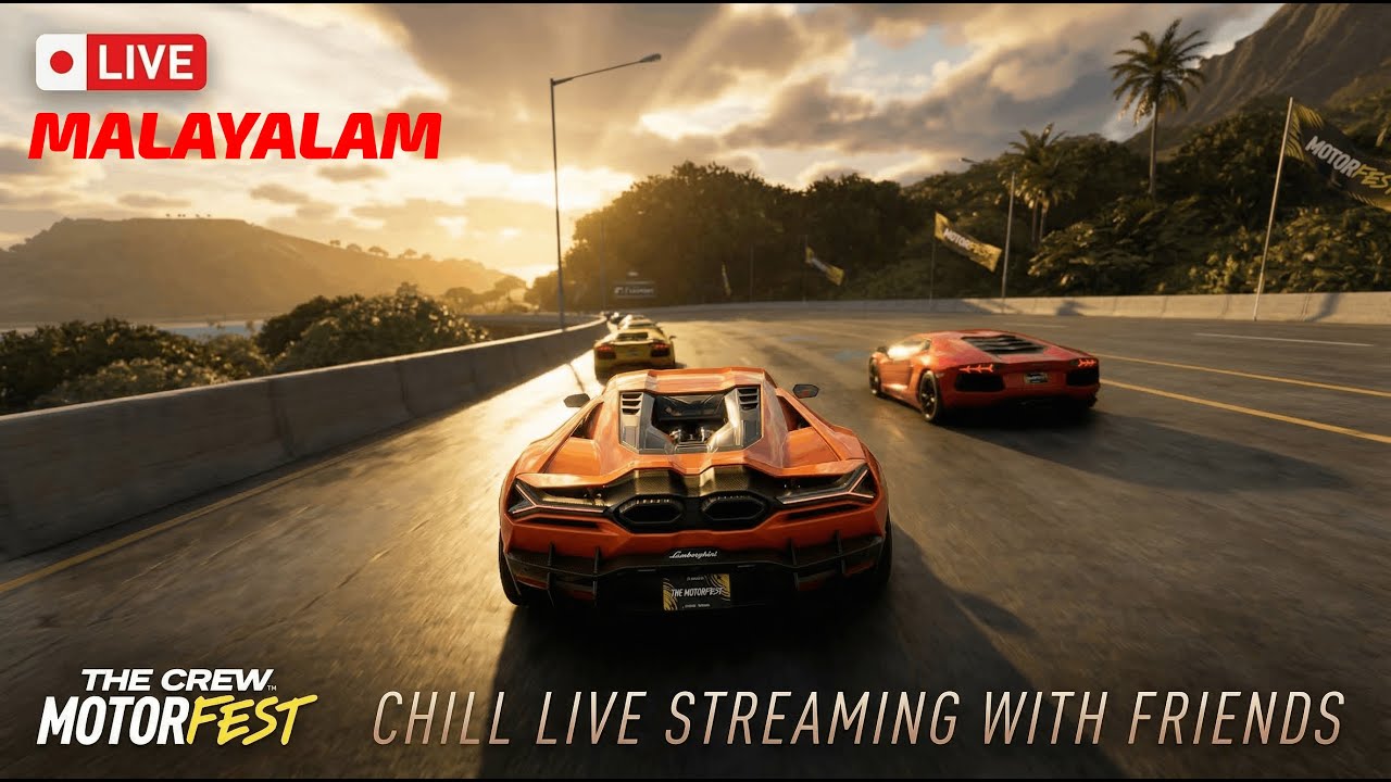 CRUISING & RACING WITH THE SQUAD! 🏁 The Crew Motorfest Live