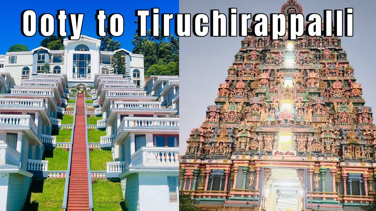 Day 2- Ooty to Tiruchirappalli || Shri Ranganatha  Temple || South India || Travel Vlog || India 
