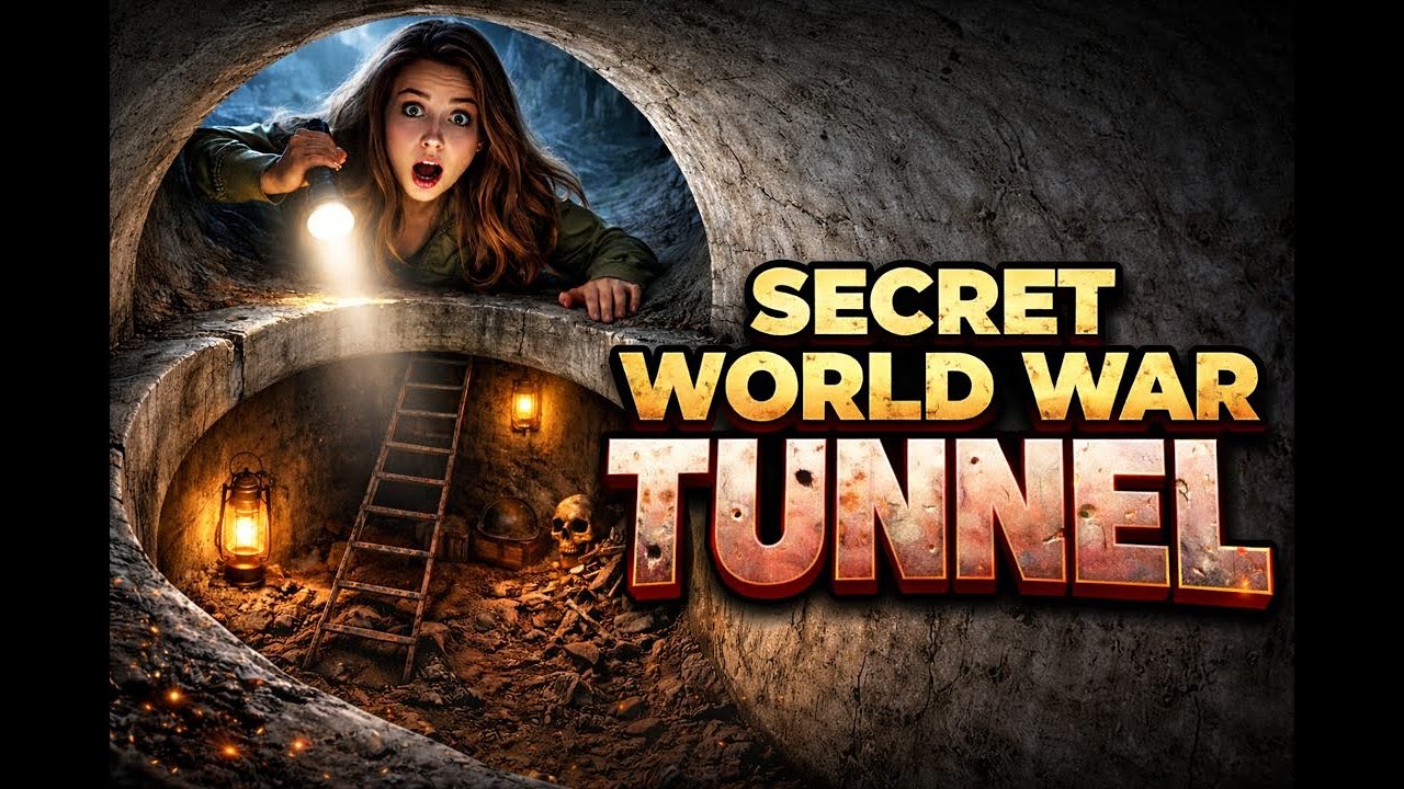Secret World War Tunnel ,Never seen before