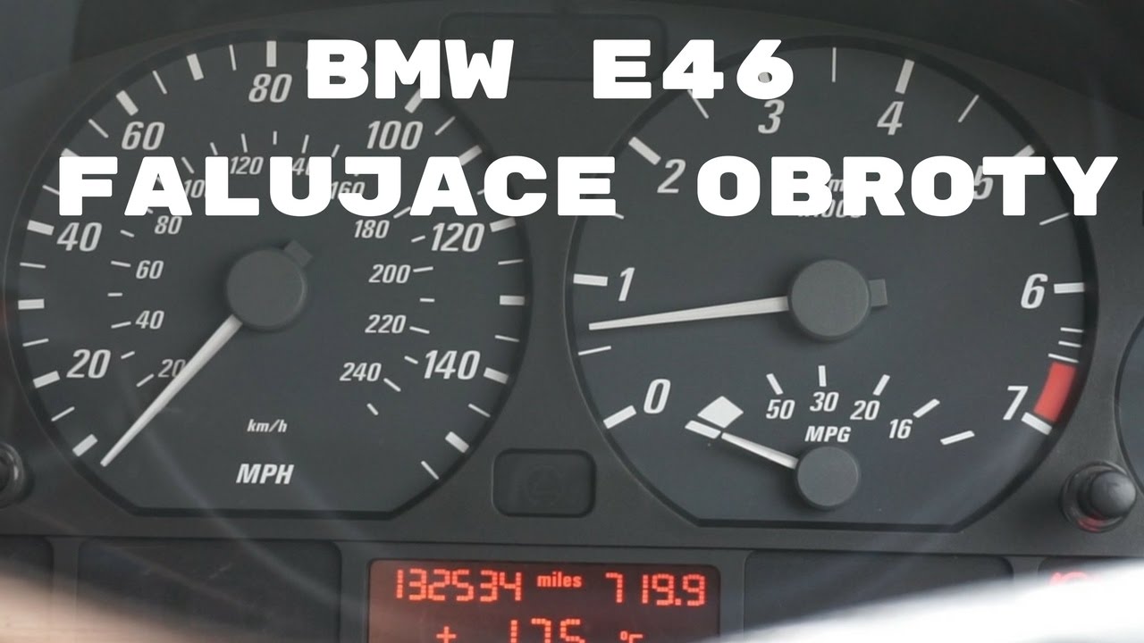 BMW e46 M54 falowanie i dławienie obrot&oacute;w i op&oacute;źniona reakcja na gaz.
