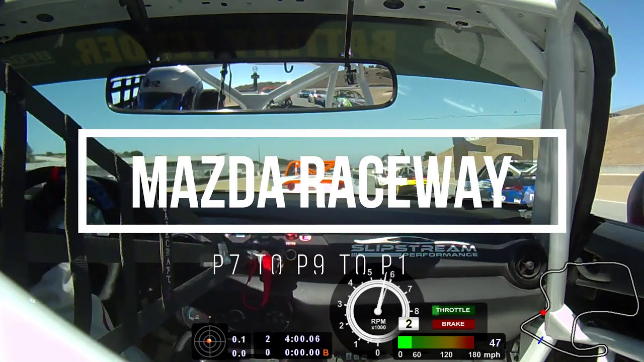MX-5 Cup Laguna Seca - Onboard with Telemetry