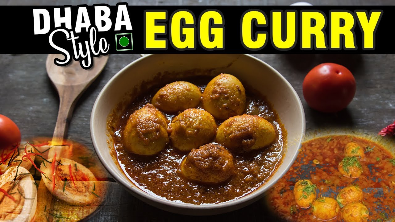Egg Curry Recipe Dhaba Style