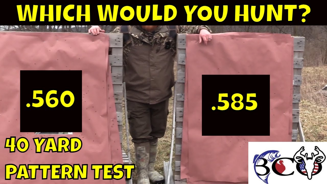 patterning the pinhoti .560 & .585 in the franchi affinity 3 | bco review |
