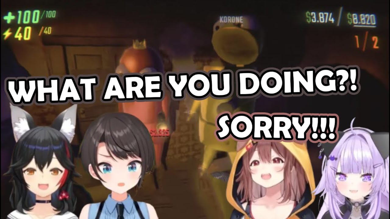 Korone ACCIDENTALLY Destroys SMOK's Treasure & Everyone REACTS!